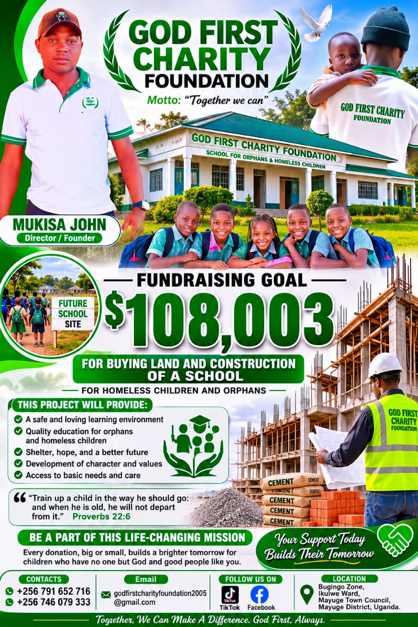 Land purchase and construction campaign for school and orphanage